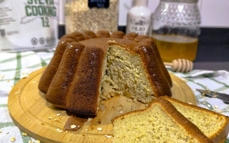 Bundt cake de Avena y Miel hecho en casa (1)